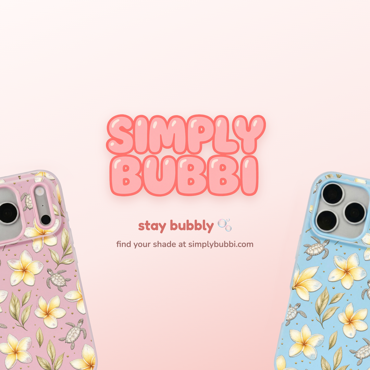 Plumeria Turtles Pop iPhone Case – product view 6