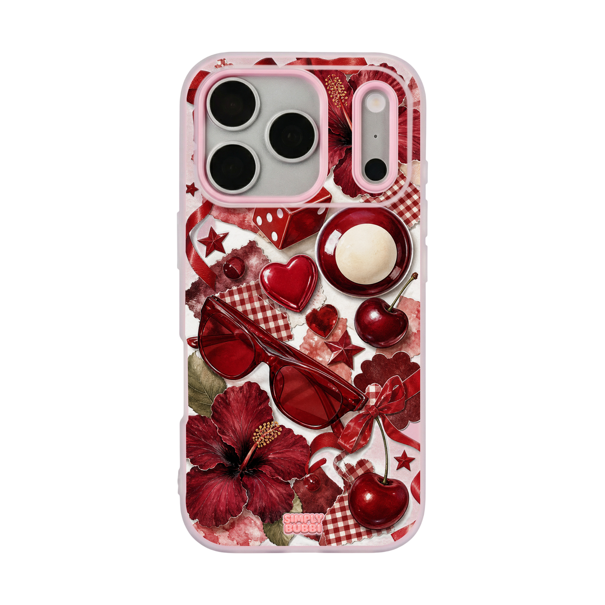Cherry Edit Pop iPhone Case – Blush color