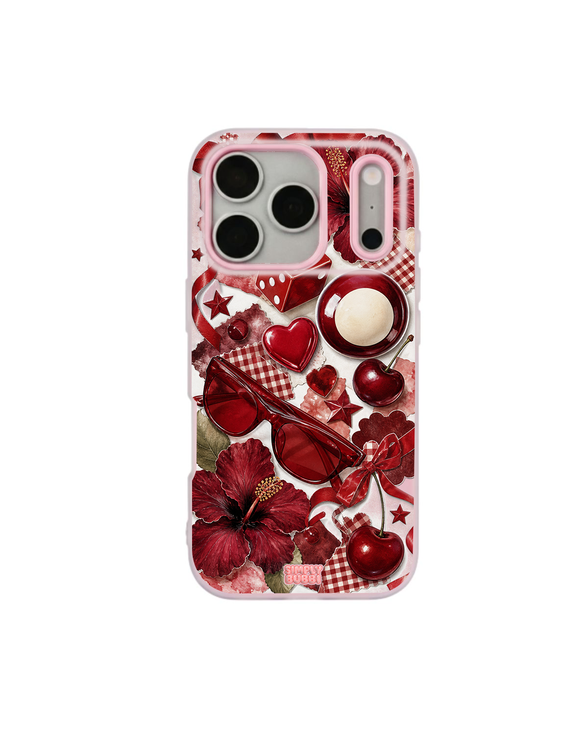 Cherry Edit Pop iPhone Case – Pink color