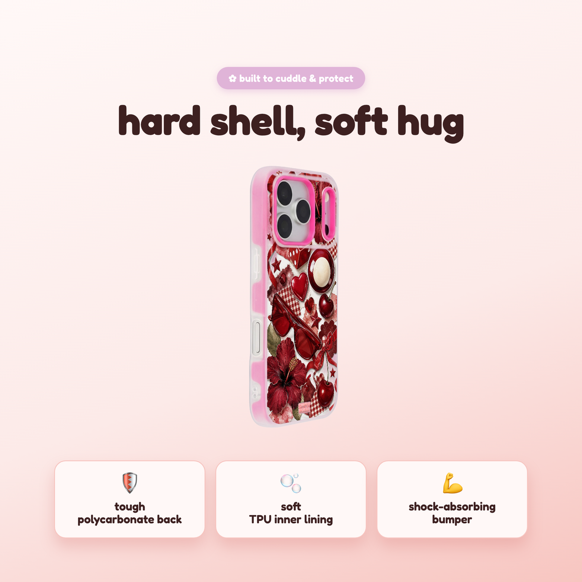 Cherry Edit Pop iPhone Case