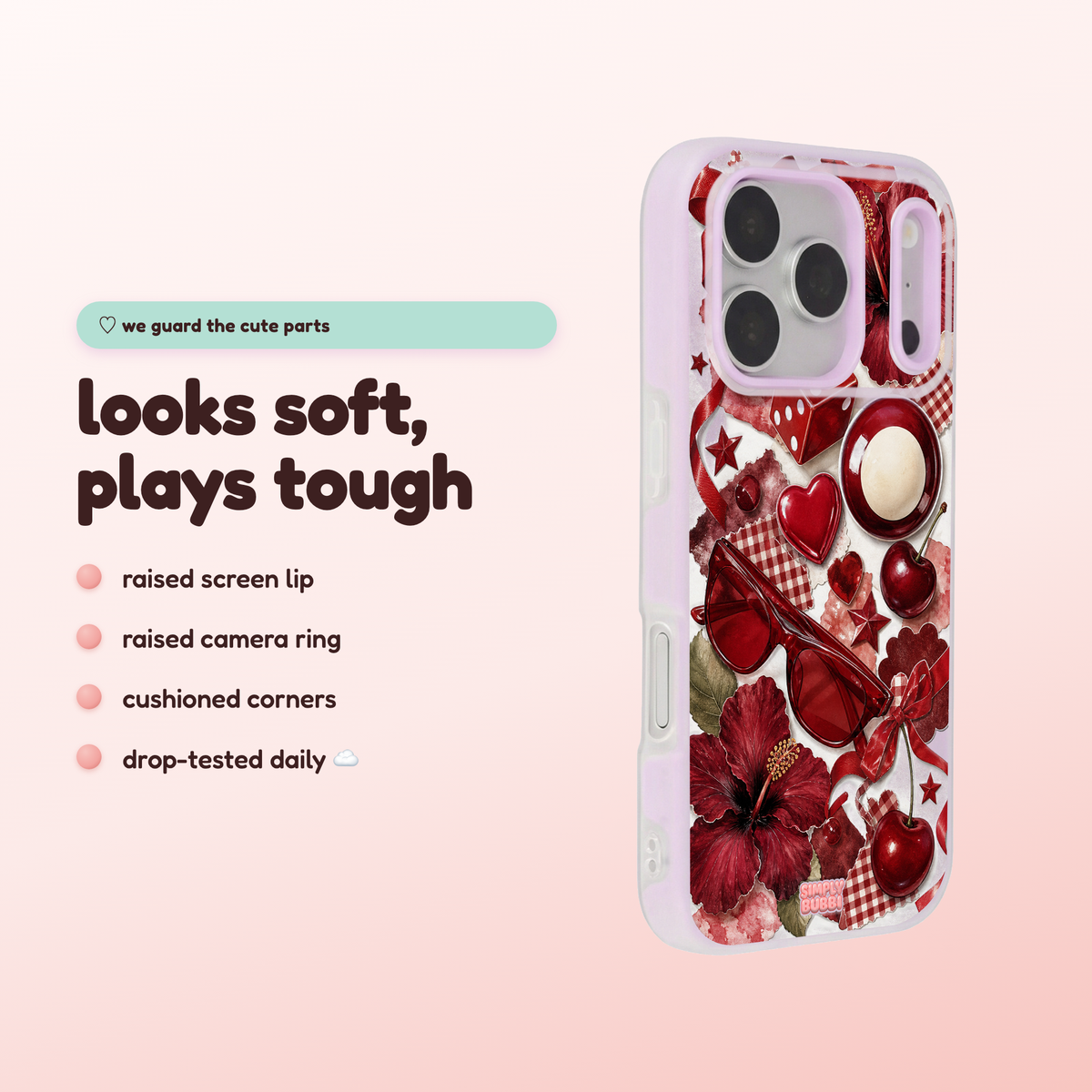 Cherry Edit Pop iPhone Case – product view 3