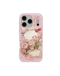 Pearl Notes Pop iPhone Case – Pink