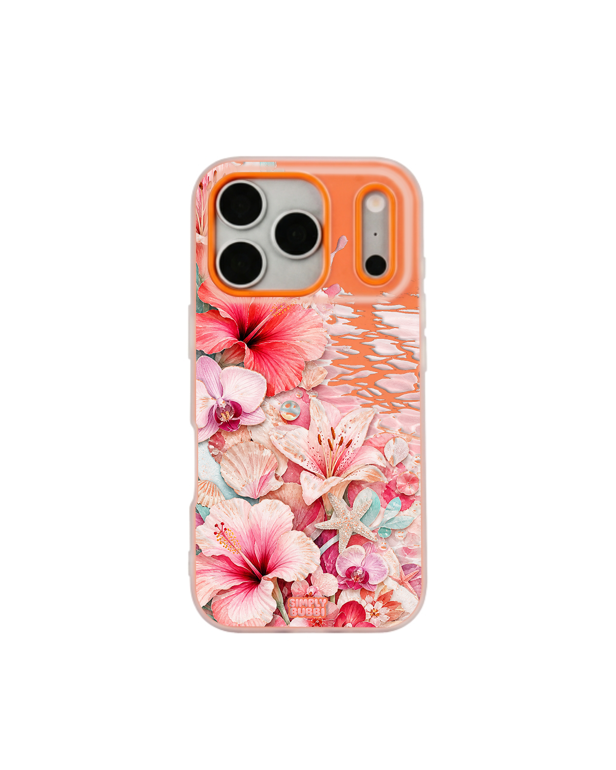 Rosewater Coast Pop iPhone Case – Orange color