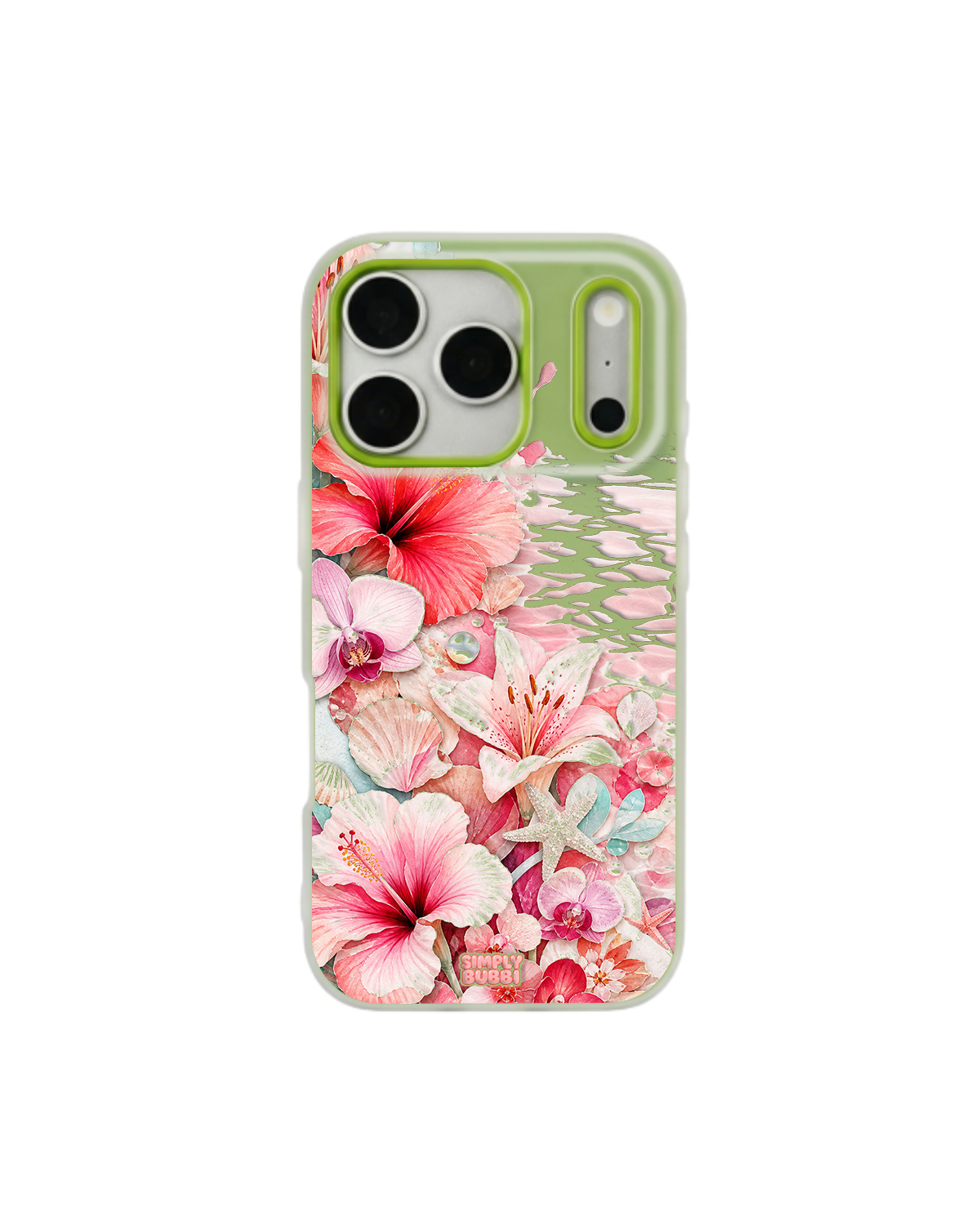 Rosewater Coast Pop iPhone Case – Lime color