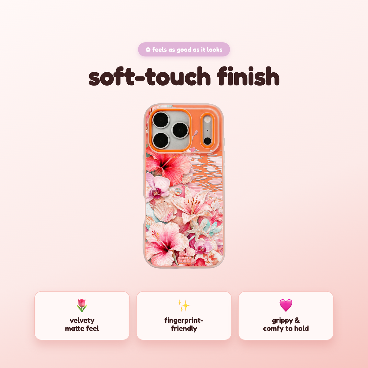 Rosewater Coast Pop iPhone Case – product view 5