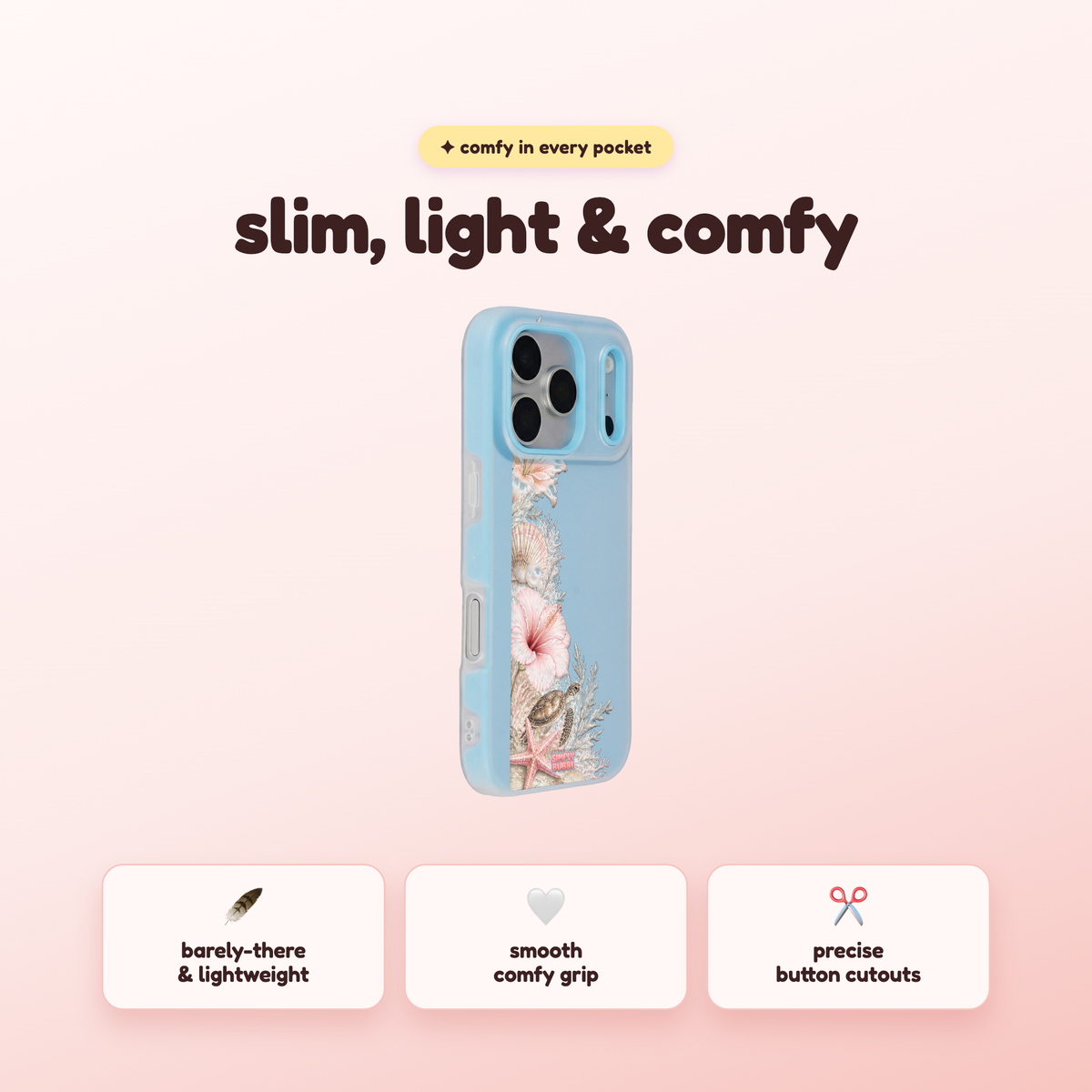 Coastal Garden Pop iPhone Case – product view 4