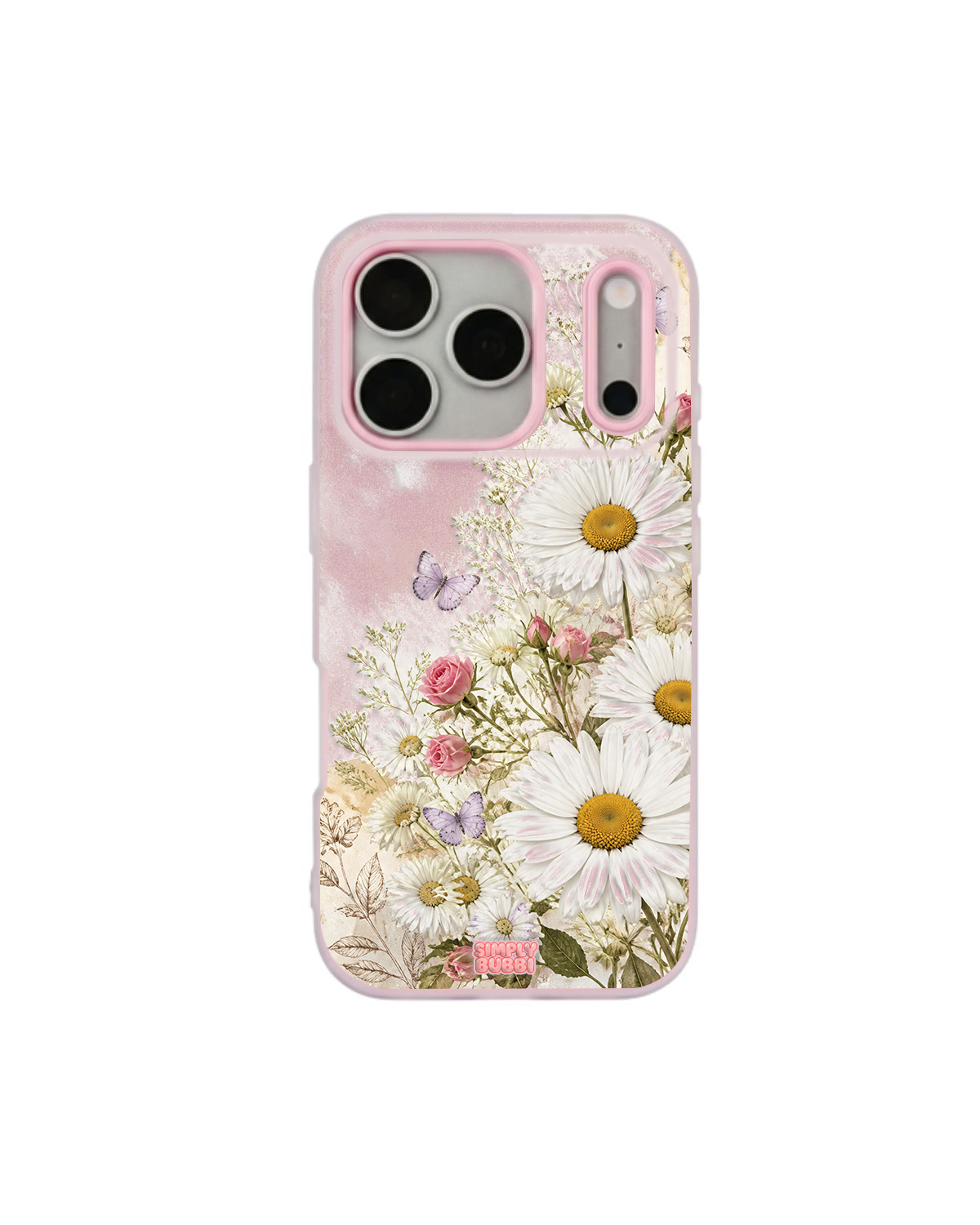 Daisy Rose Pop iPhone Case – Pink color