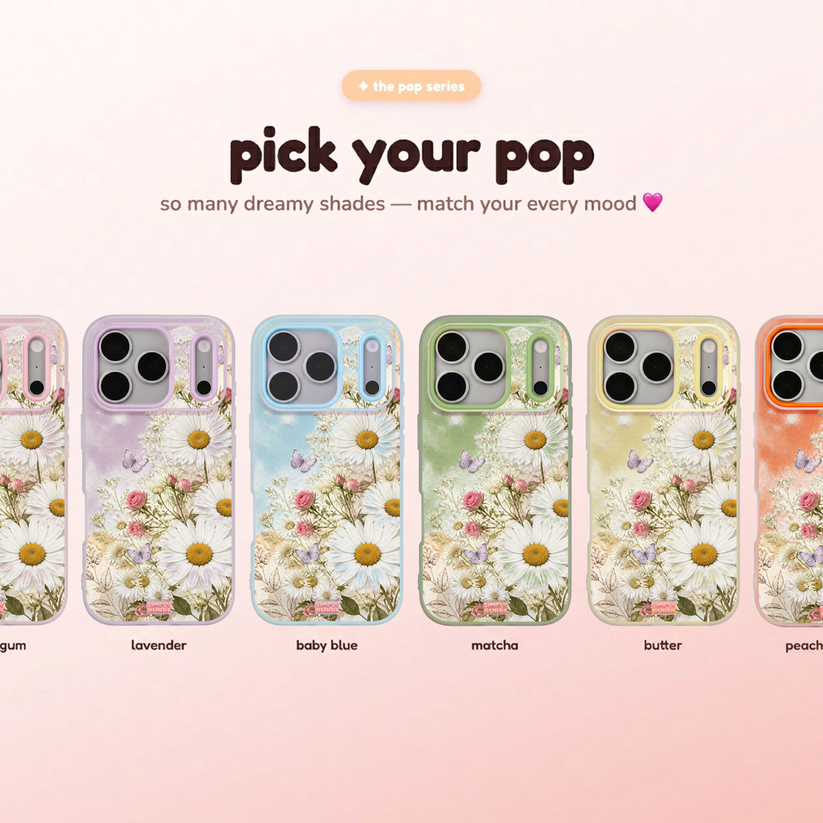 Daisy Rose Pop iPhone Case – product view 1