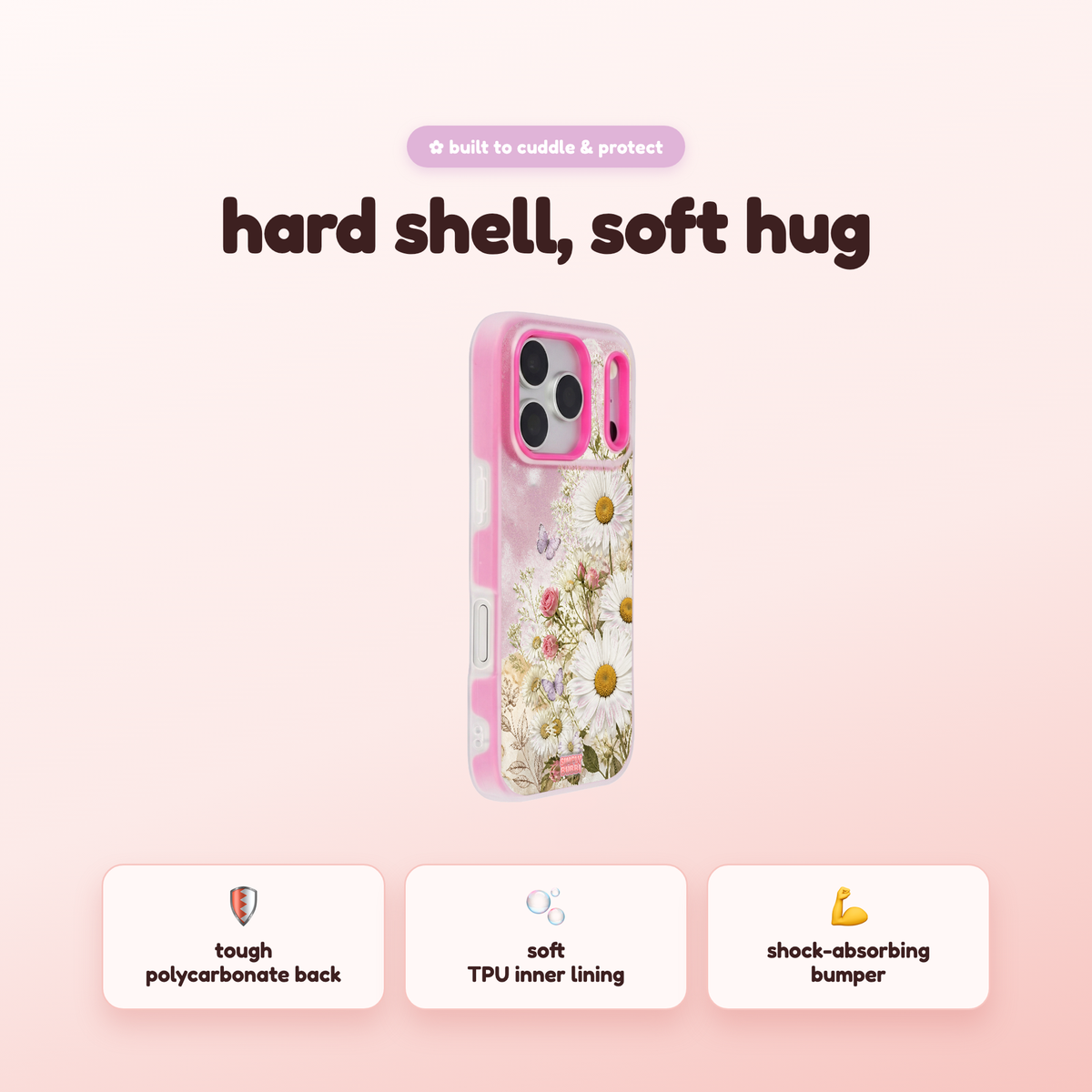 Daisy Rose Pop iPhone Case