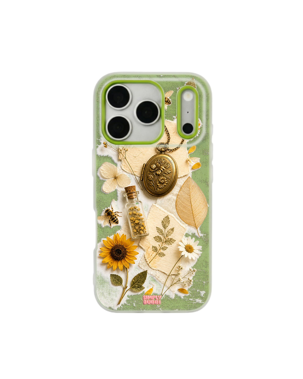 Golden Garden Pop iPhone Case
