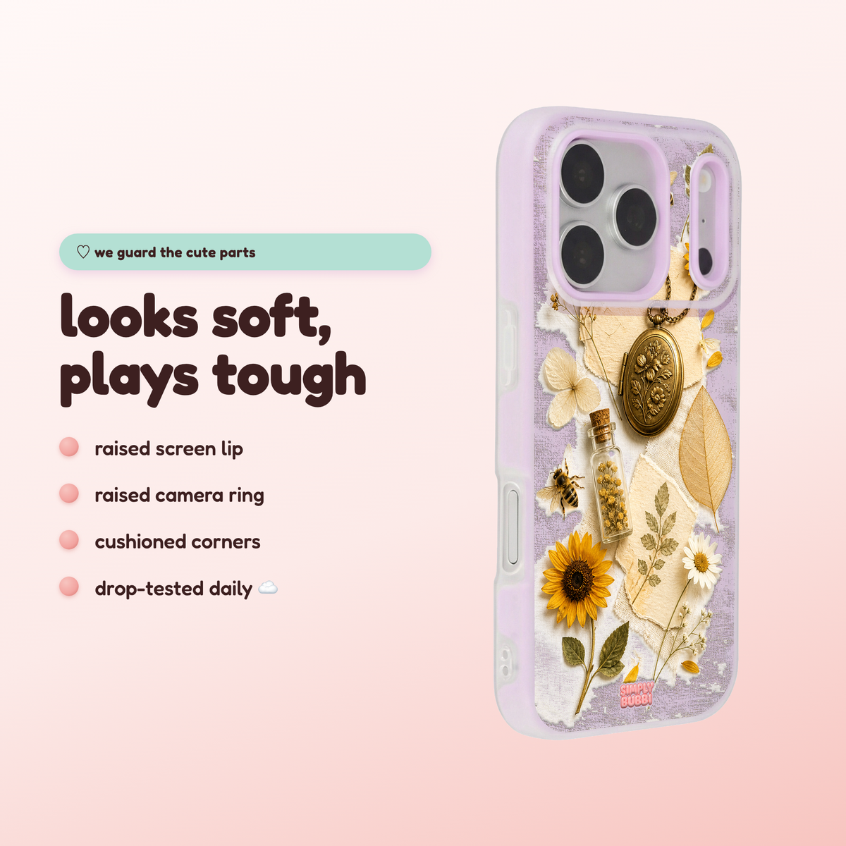 Golden Garden Pop iPhone Case – product view 3