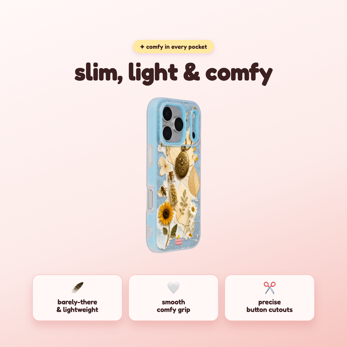 Golden Garden Pop iPhone Case – product view 4