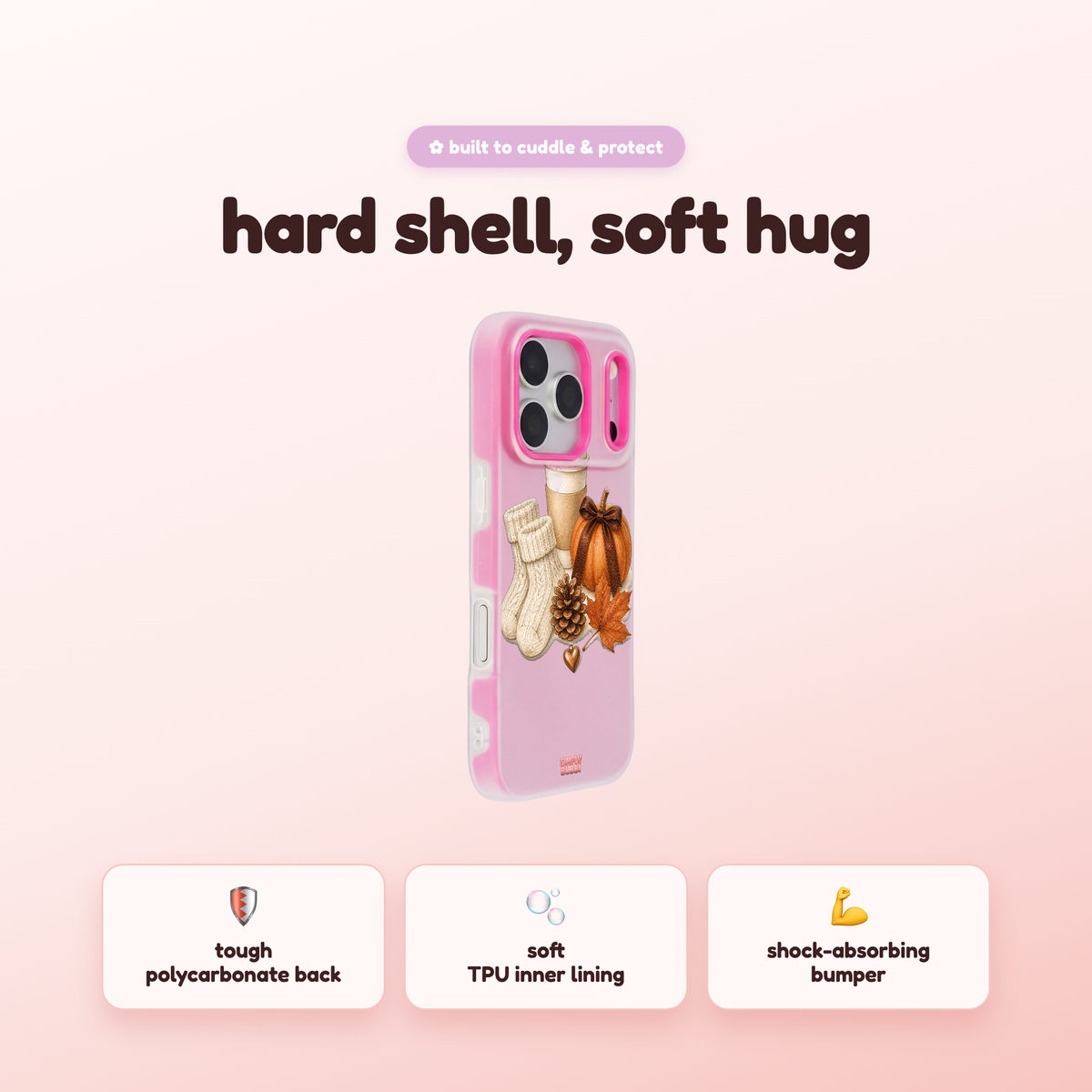 Cozy Fall Pop iPhone Case