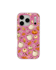 Pumpkin Latte Pop iPhone Case – Hot Pink