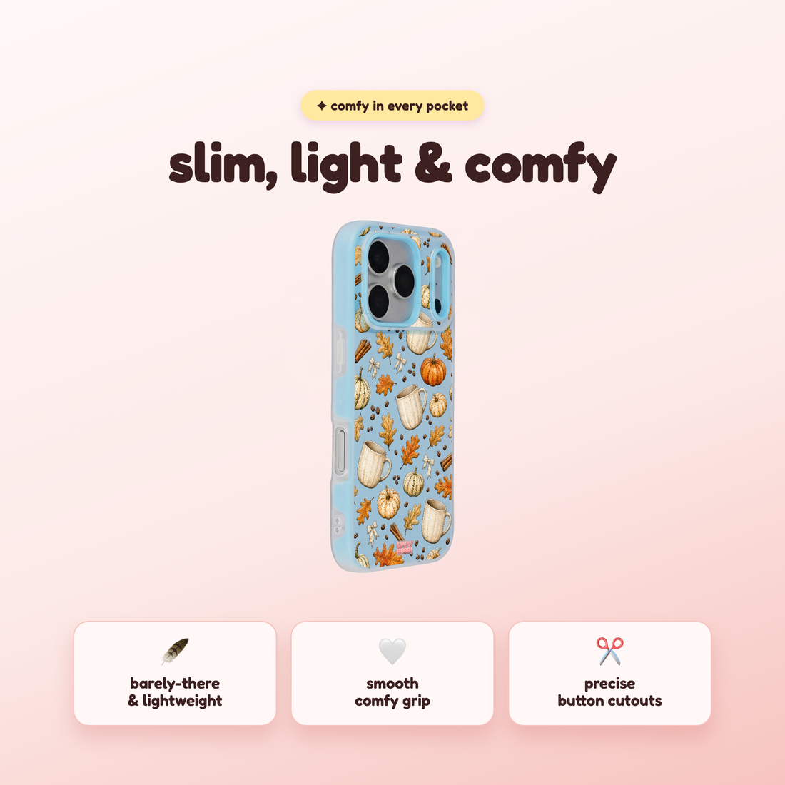 Pumpkin Latte Pop iPhone Case