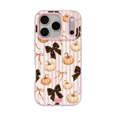 Pumpkin Bows Pop iPhone Case – Blush