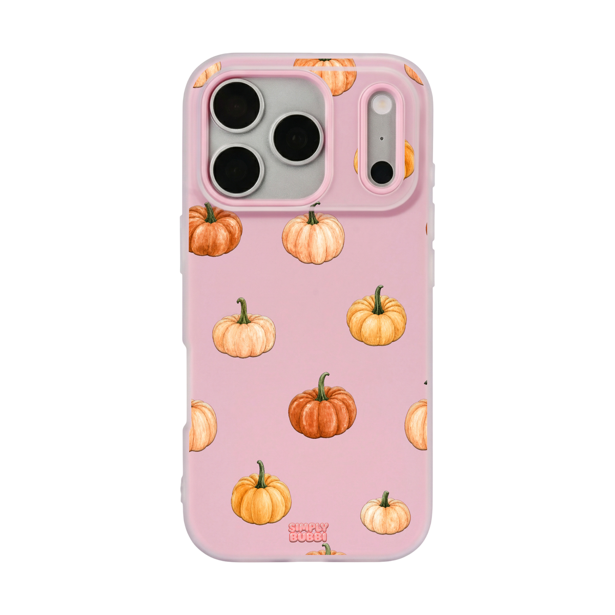 Blush Pumpkin Pop iPhone Case – Blush color