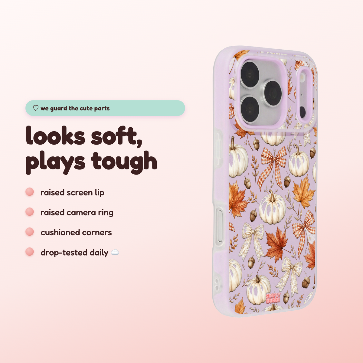 Harvest Ribbon Pop iPhone Case – product view 3