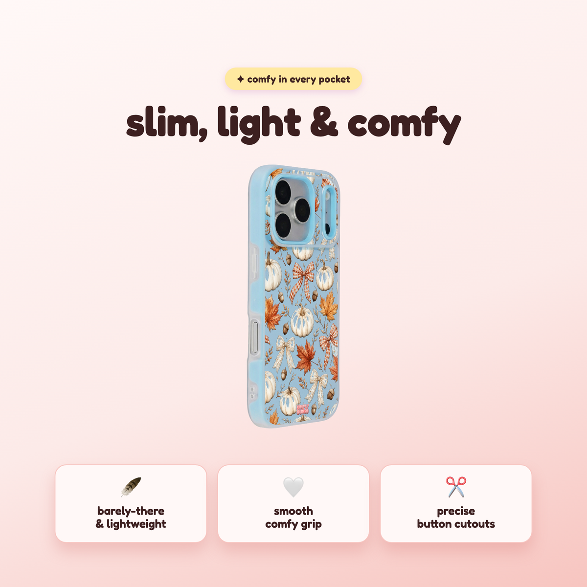 Harvest Ribbon Pop iPhone Case – product view 4