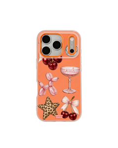 Disco Cherry Pop iPhone Case – Orange