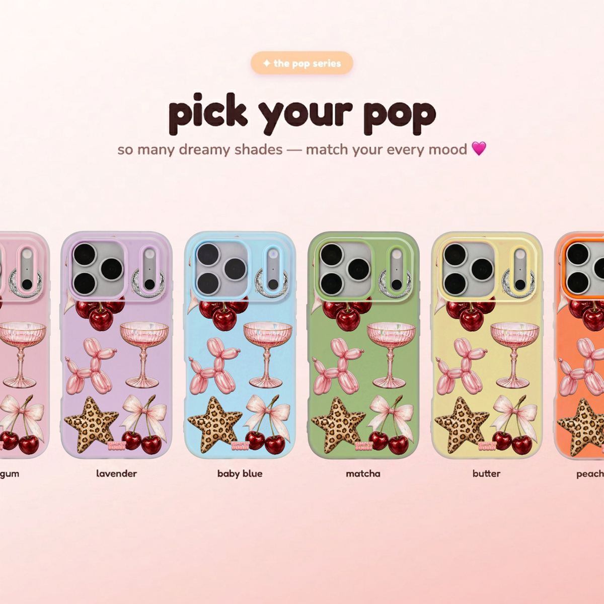 Disco Cherry Pop iPhone Case – product view 1