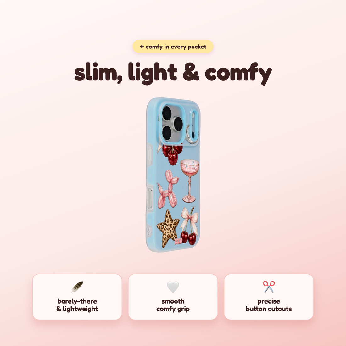 Disco Cherry Pop iPhone Case
