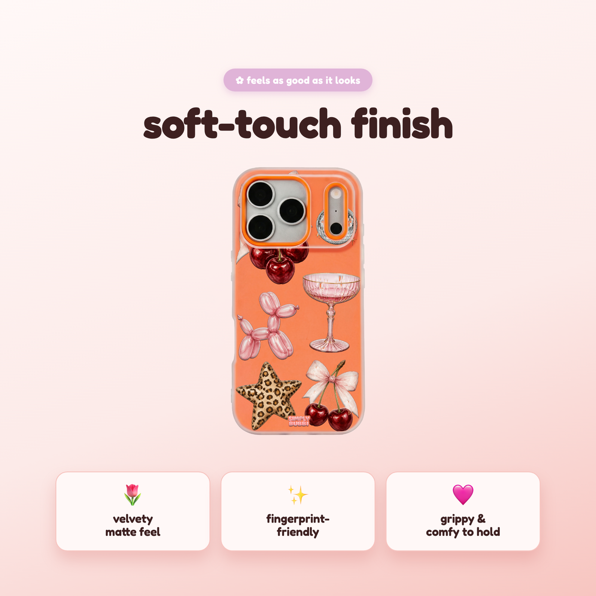Disco Cherry Pop iPhone Case – product view 5