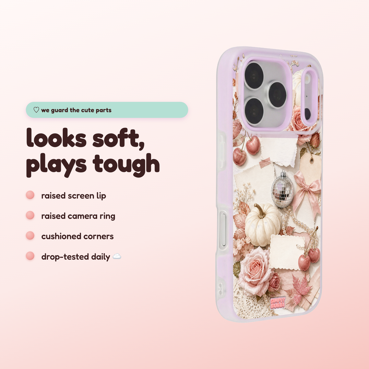 Harvest Blush Pop iPhone Case – product view 3