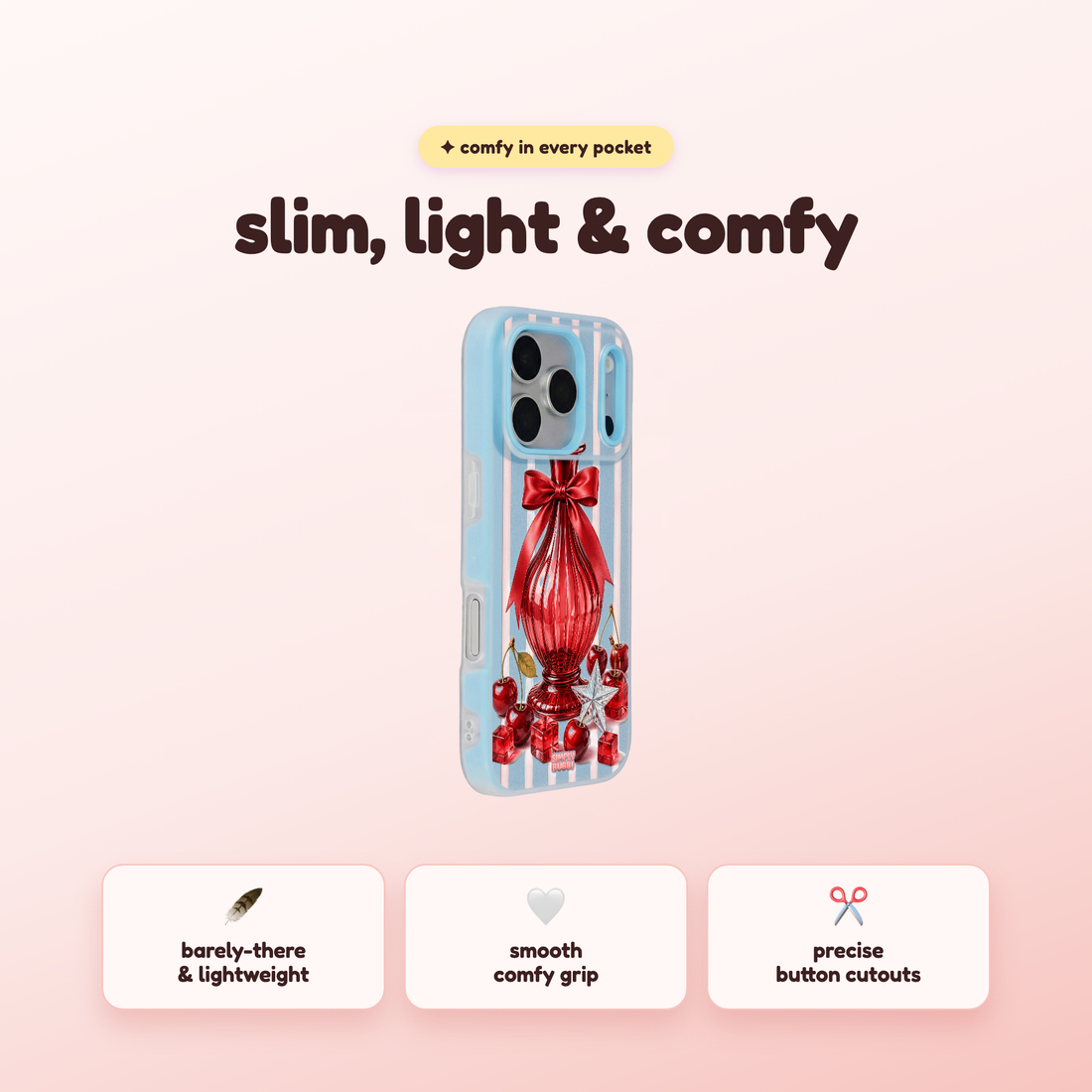 Ruby Crystal Pop iPhone Case