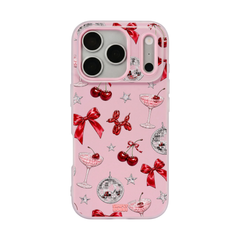 Disco Cocktail Pop iPhone Case – Blush
