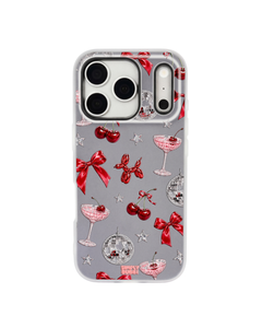 Disco Cocktail Pop iPhone Case – Gray