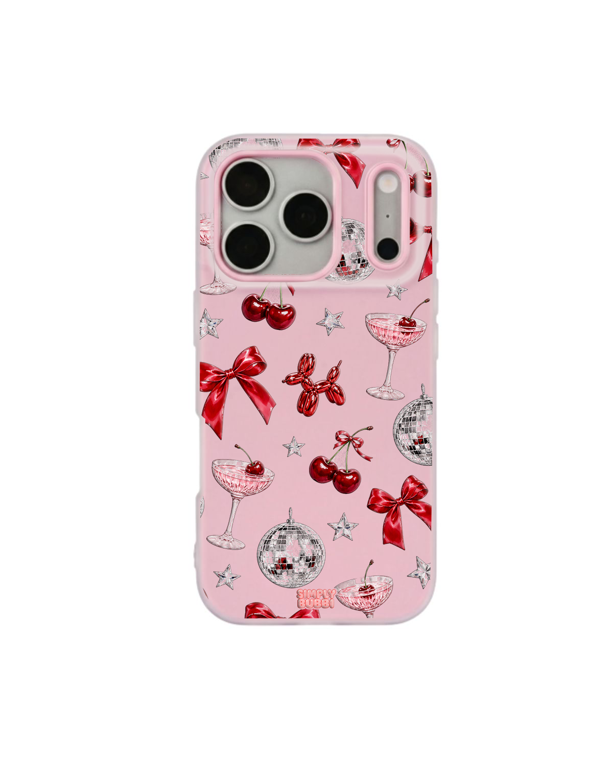 Disco Cocktail Pop iPhone Case – Pink color