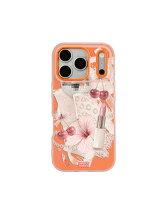 Cherry Glam Pop iPhone Case – Orange